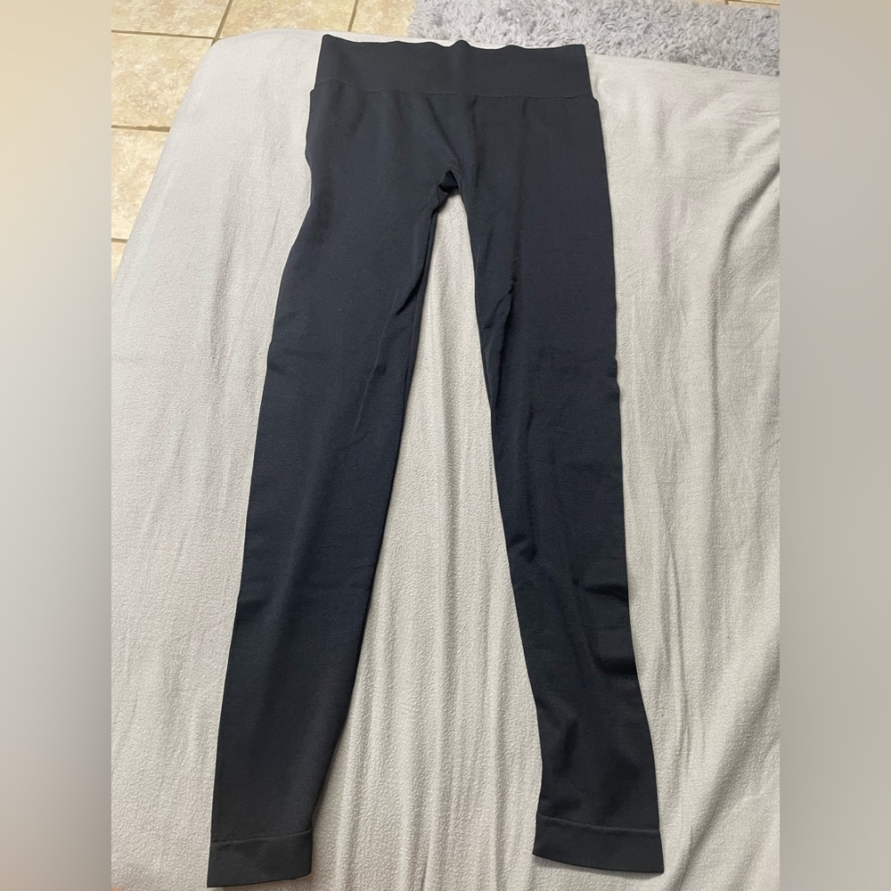 S Black Nine West High Rise Leggings